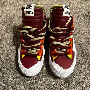 Nike x KAWS x sacai Blazer Low "Red" sneakers